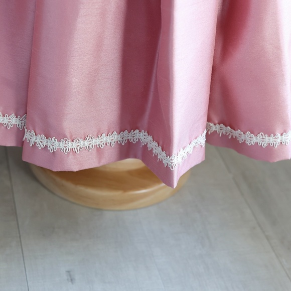 Flower Girl Dress Party Royal Princess Dusty Rose Toddler Girls Size 2 - Picture 6 of 9